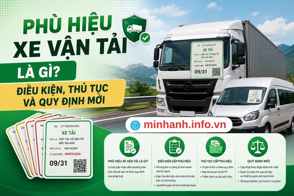 phù hiệu xe vận tải
