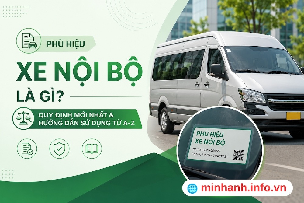 phù hiệu xe nội bộ
