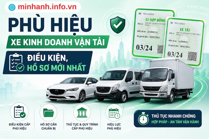 phù hiệu xe kinh doanh vận tải
