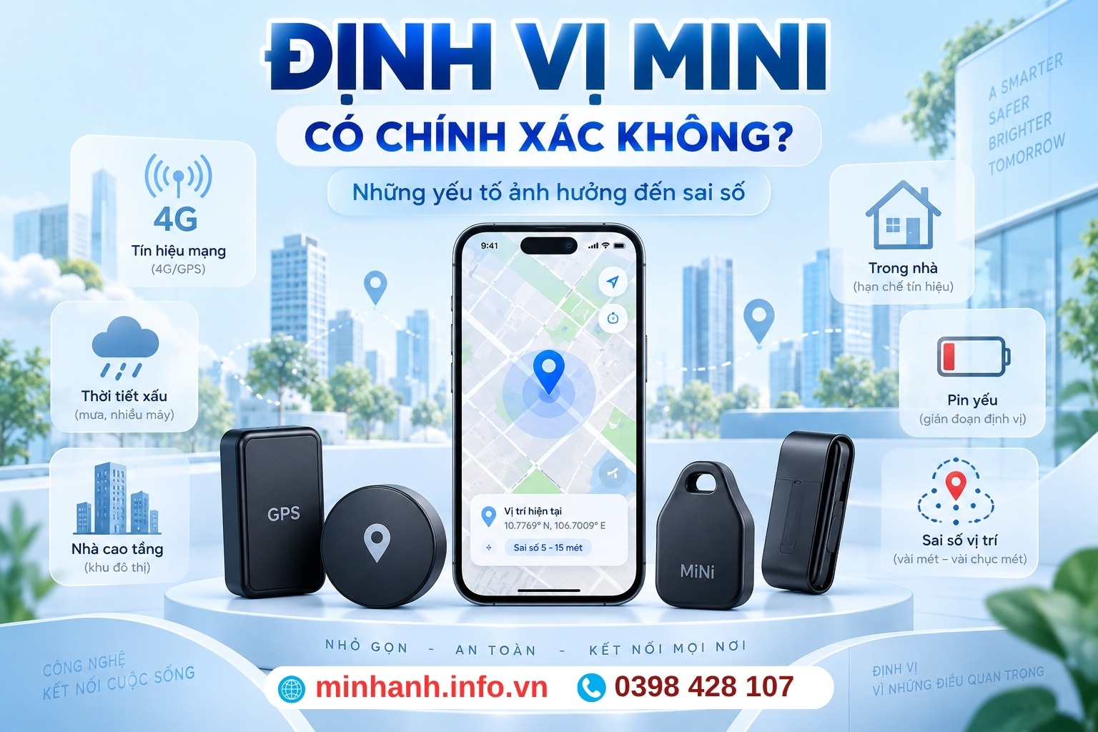 định vị mini có chính xác không